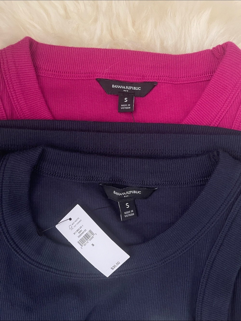Banana Republic Ribbed Racer Tanks Set (2) - Picture 8 of 8